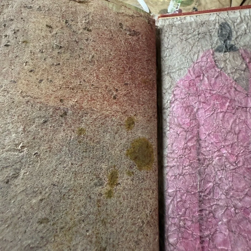Handmade Journal The Dog Violet Fairy Book Cover